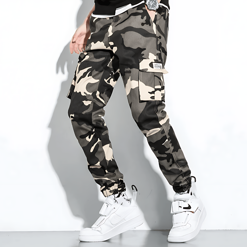 Men's Camo Cargo Pants – Relaxed Fit
