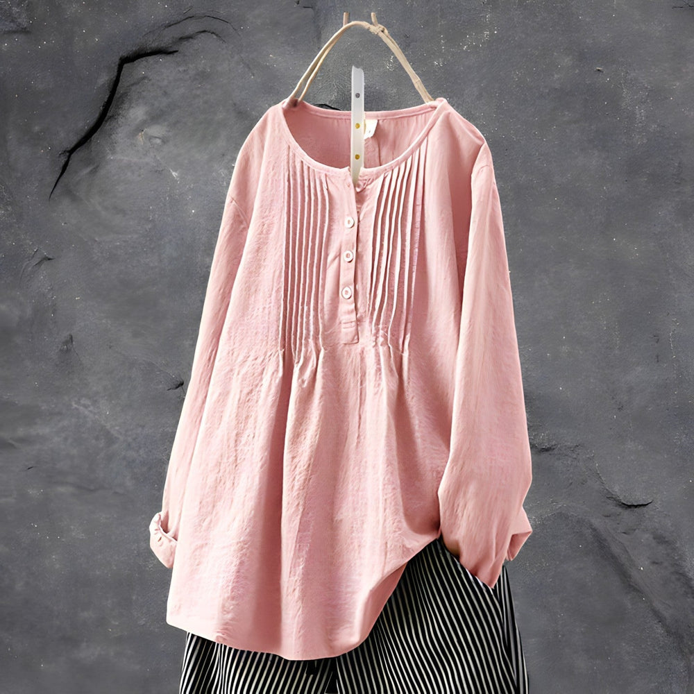 Emma Tummy Covering Tunic Blouse-HighTouch