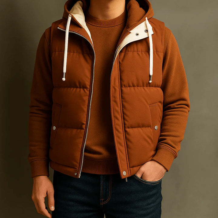 Men's Hooded Vest – Lightweight Everyday Layer