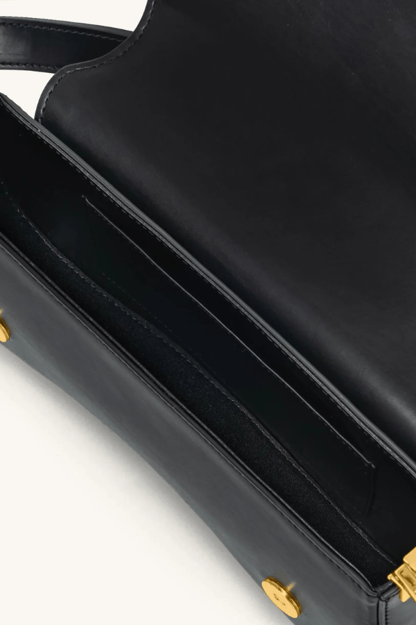 Sabine Shoulder Bag - PU Leather Sleek Buckle Design