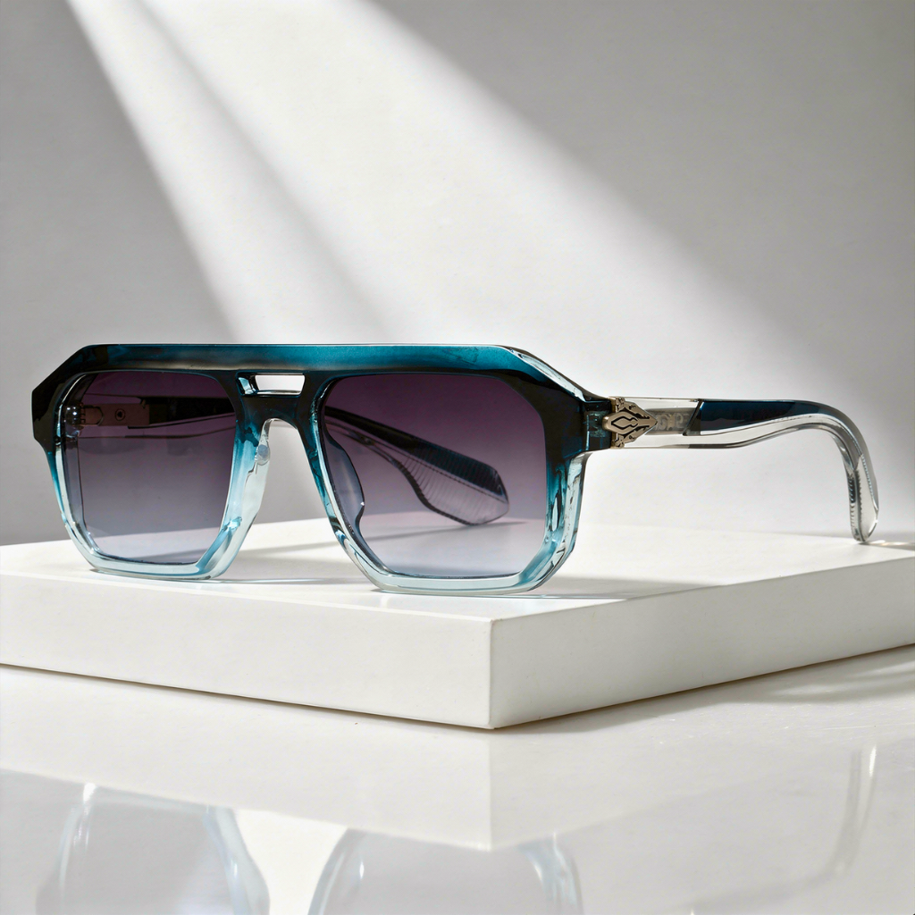 Unisex Oval Sunglasses with UV400 Protection