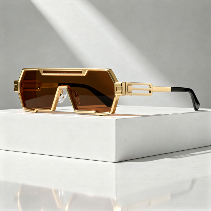 Men's Shield Sunglasses with UV400 Protection
