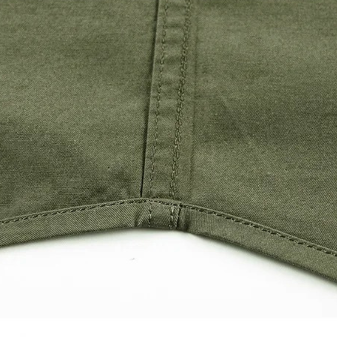 Men's Cotton Short Sleeve Utility Shirt