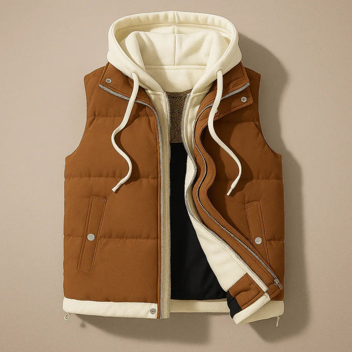 Men's Hooded Vest – Lightweight Everyday Layer