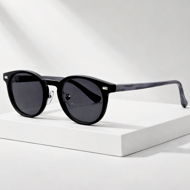 Men's UV400 Sunglasses – Lightweight Rounded Frame