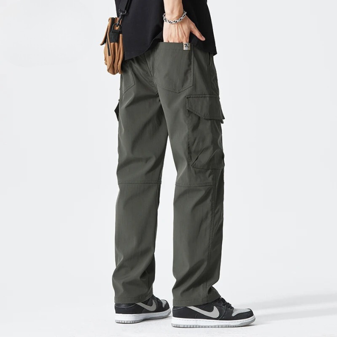 Men's Cargo Pants – Relaxed Fit Stretch Cotton