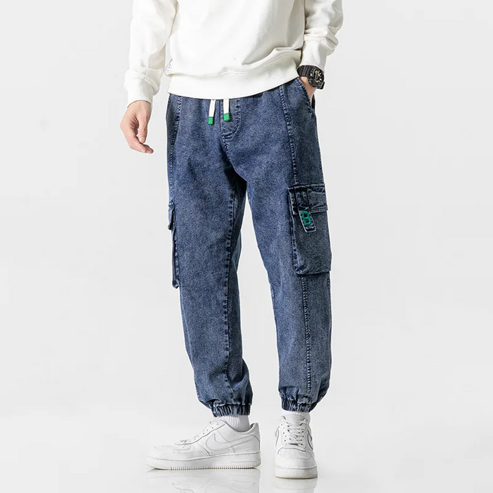 Men's Cargo Joggers – Relaxed Fit Cotton