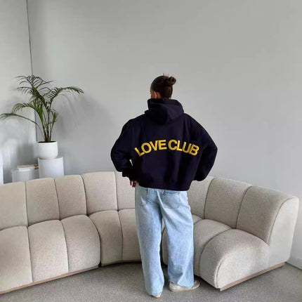 Felpa con cappuccio alla moda da donna Regno Unito