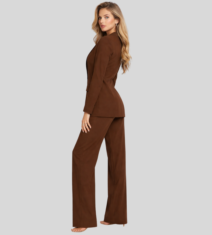Matilda | Women's Linen Blazer Two-Piece Set