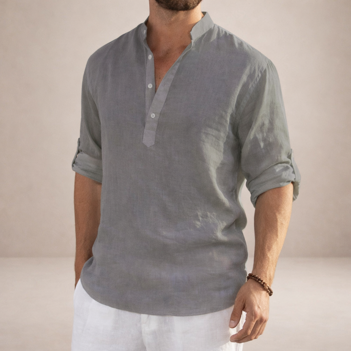 Men's White Formal Shirt - Premium Slim Fit Dress Shirt