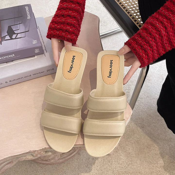 Women's Summer Anti-Slip Sandals – Korean Style Casual Slides-HighTouch
