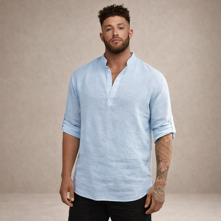 Men's White Formal Shirt - Premium Slim Fit Dress Shirt