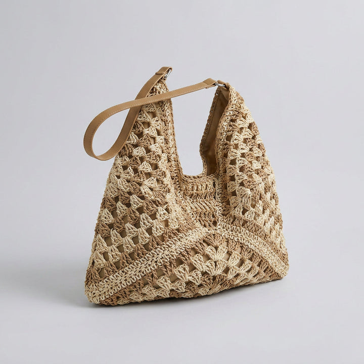 Seraphina Canvas Tote Bag - Spacious Straw Everyday Carry