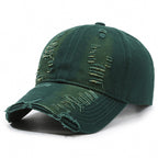 Street Hole Vintage Baseball Cap – Men's Washed Cowboy-HighTouch