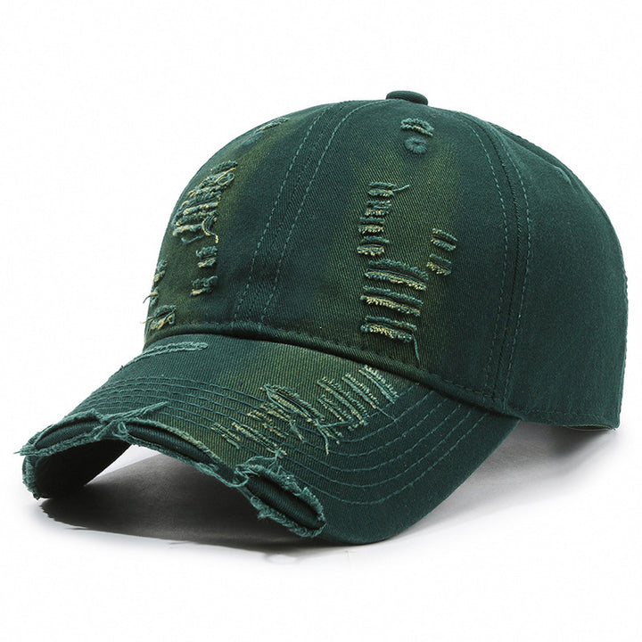 Street Hole Vintage Baseball Cap – Men's Washed Cowboy-HighTouch