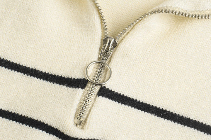 Women’s Smart-Fit Striped Sweater Coat-HighTouch