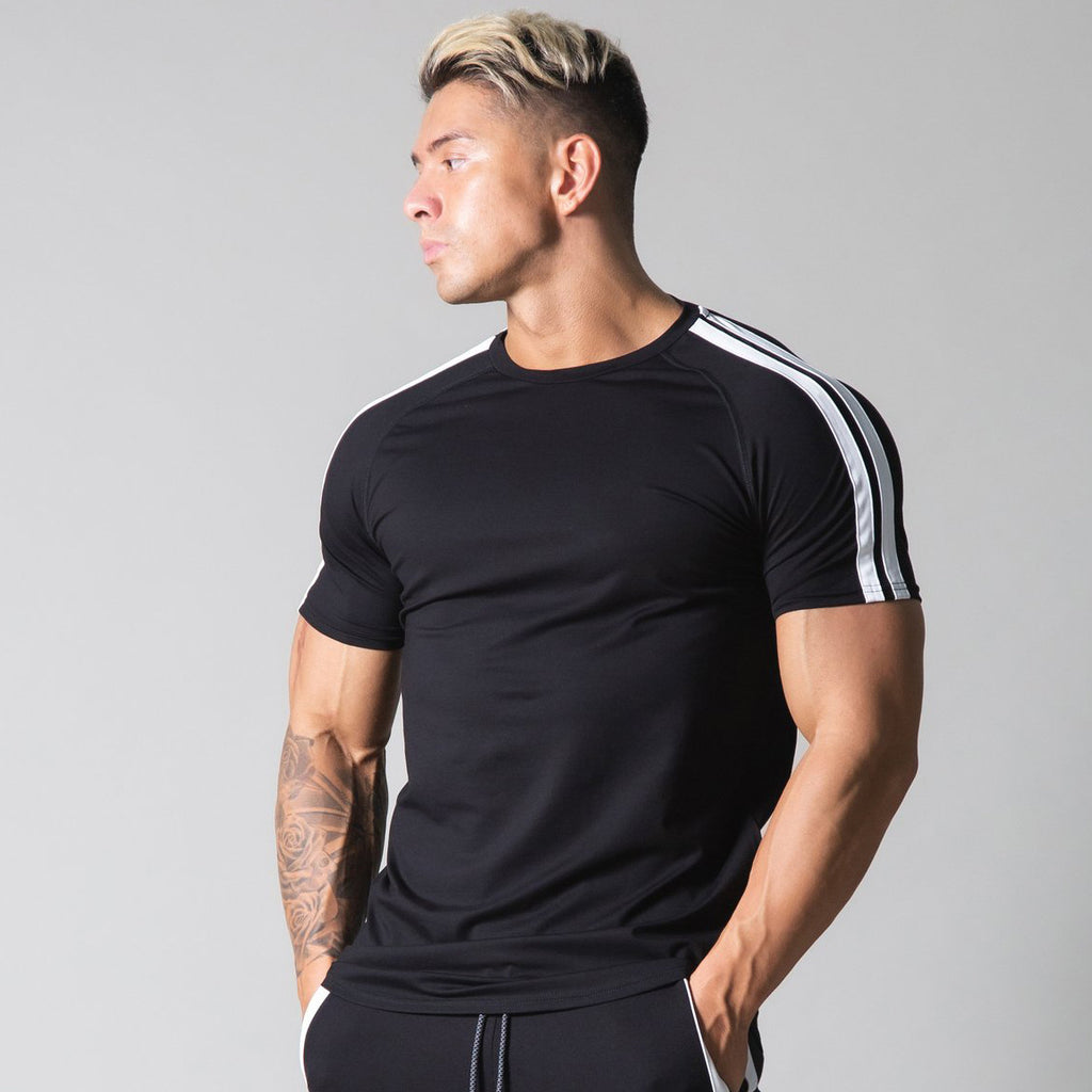 Men's Cotton Short Sleeve Set – Summer Sports & Leisure Style-HighTouch