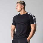 Men's Cotton Short Sleeve Set – Summer Sports & Leisure Style-HighTouch