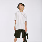 Drop-Shoulder Cotton Tee Men's Heavy T-Shirt-HighTouch