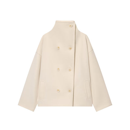 Women’s High Neck Button Knit Top