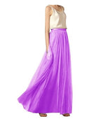 Women Maxi Long Skirt-HighTouch