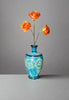 Glazed Blue Bud Vase - HighTouch 