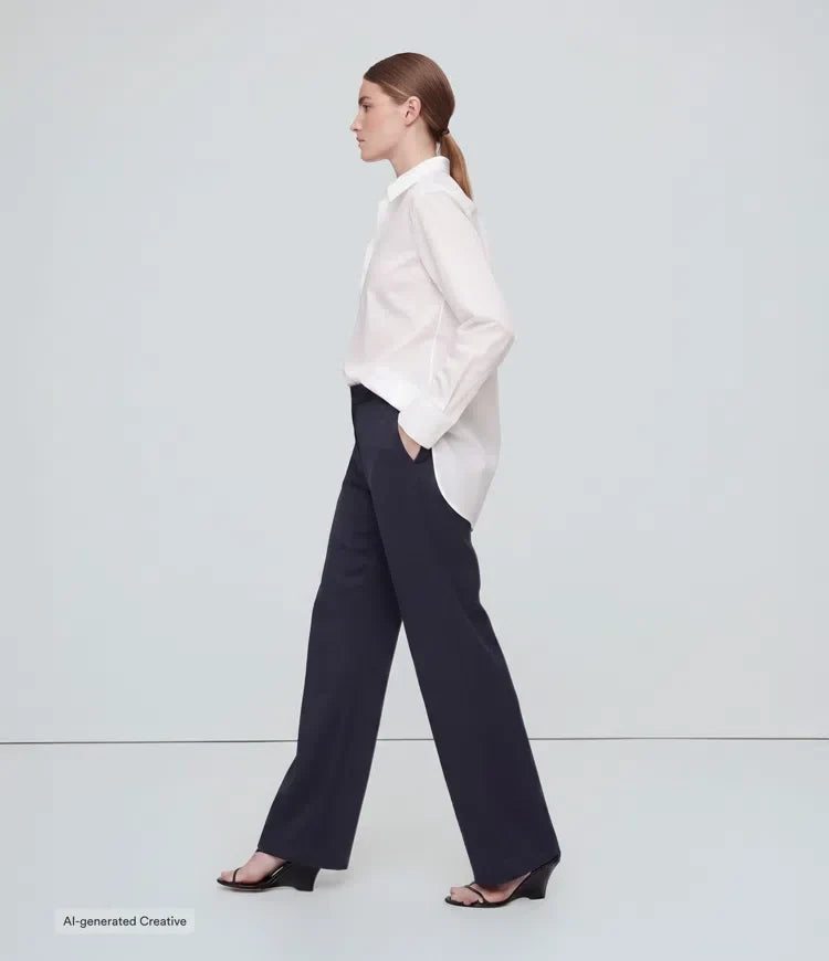 Halara Flex DayStretch Mid Rise Side Zipper Pocket Work Flare Pants