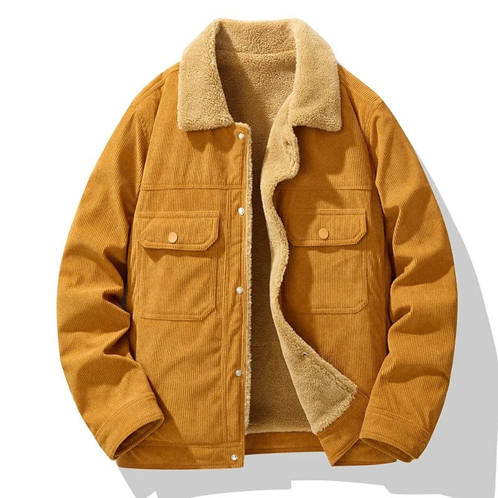 Men's Sherpa Lined Corduroy Jacket