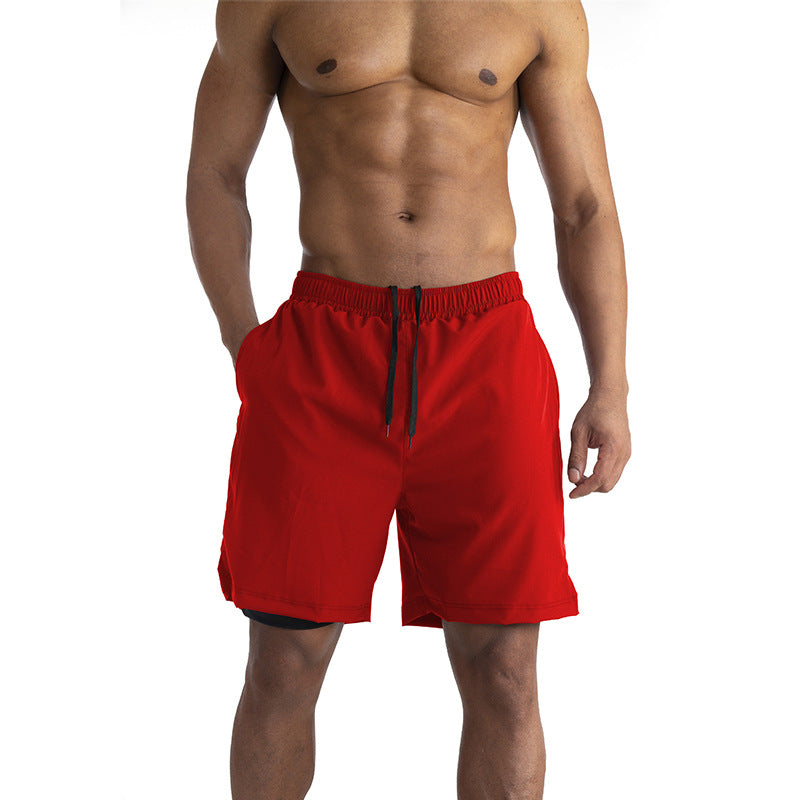 Men’s Padded Athletic Training Shorts – High-Performance Fitness Shorts