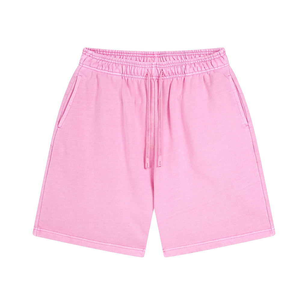 Washed and Worn Dyed Bright White Short Sleeve-HighTouch