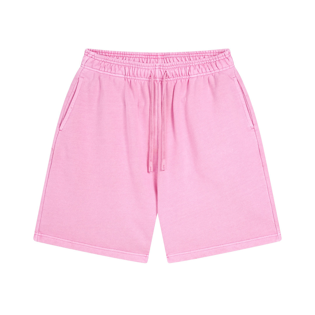 Washed and Worn Dyed Bright White Short Sleeve-HighTouch