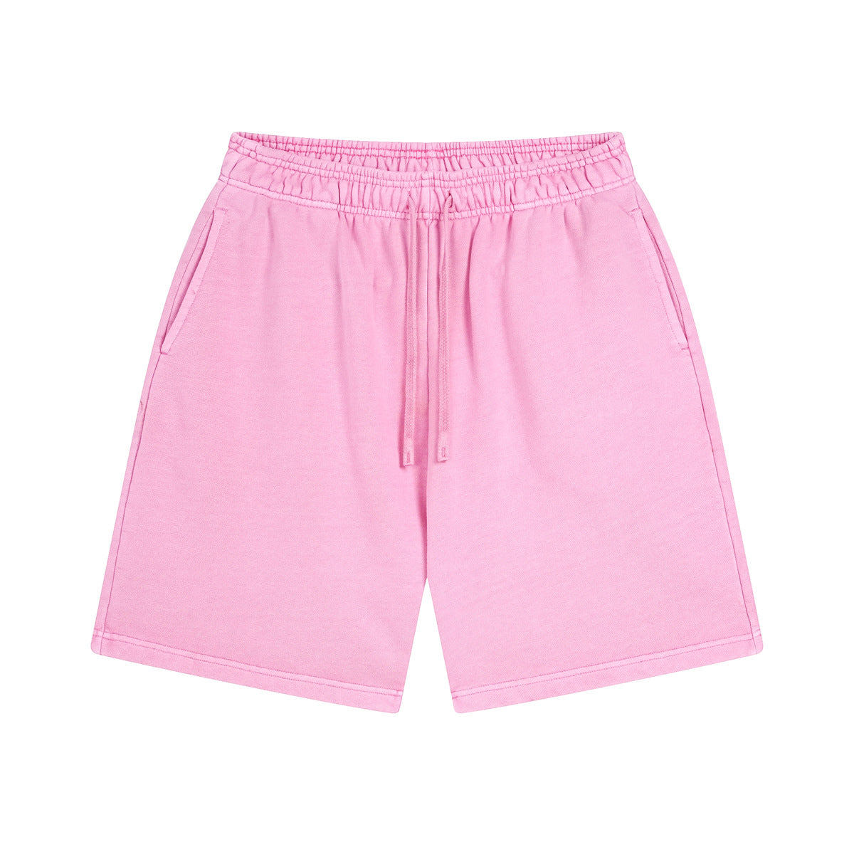 Washed and Worn Dyed Bright White Short Sleeve-HighTouch