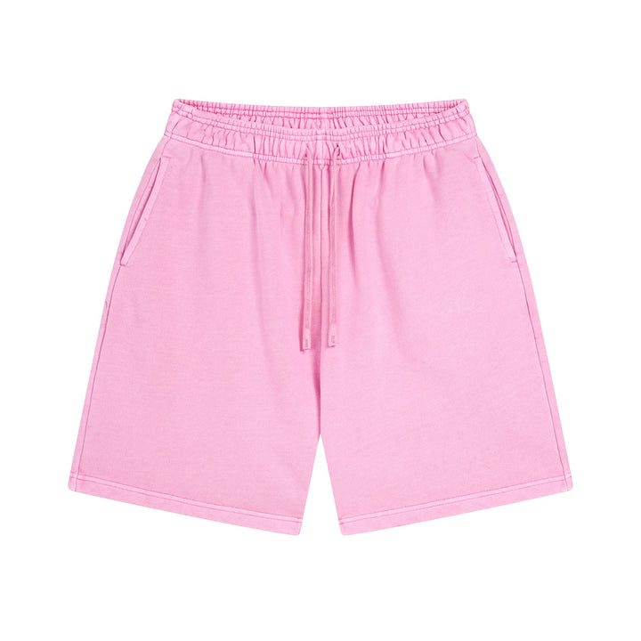 Washed and Worn Dyed Bright White Short Sleeve-HighTouch