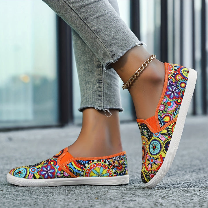 Women's Slip On Walking Shoes - Lightweight Breathable Mesh Loafers
