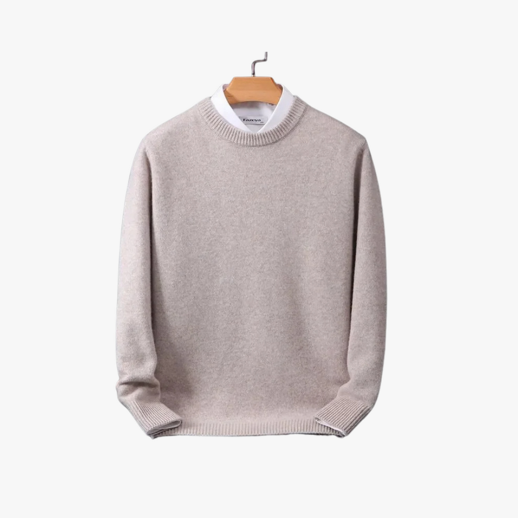 Ultra-Soft Loose-Fit Knit Sweater-HighTouch