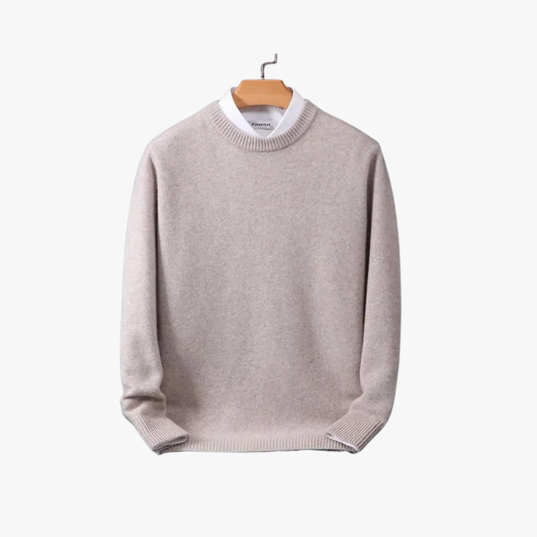 Ultra-Soft Loose-Fit Knit Sweater-HighTouch