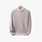 Ultra-Soft Loose-Fit Knit Sweater-HighTouch