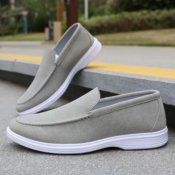 Men's Suede Loafers – Premium Comfort