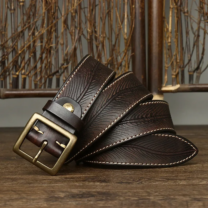 Men's Pure Cowhide Leather Belt
