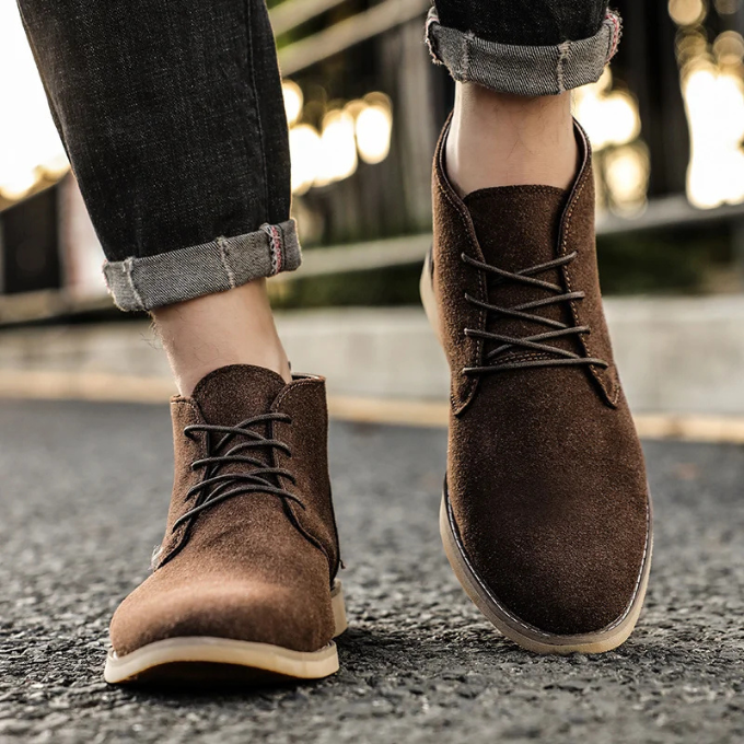 Men's Soft Suede Chukka Boots