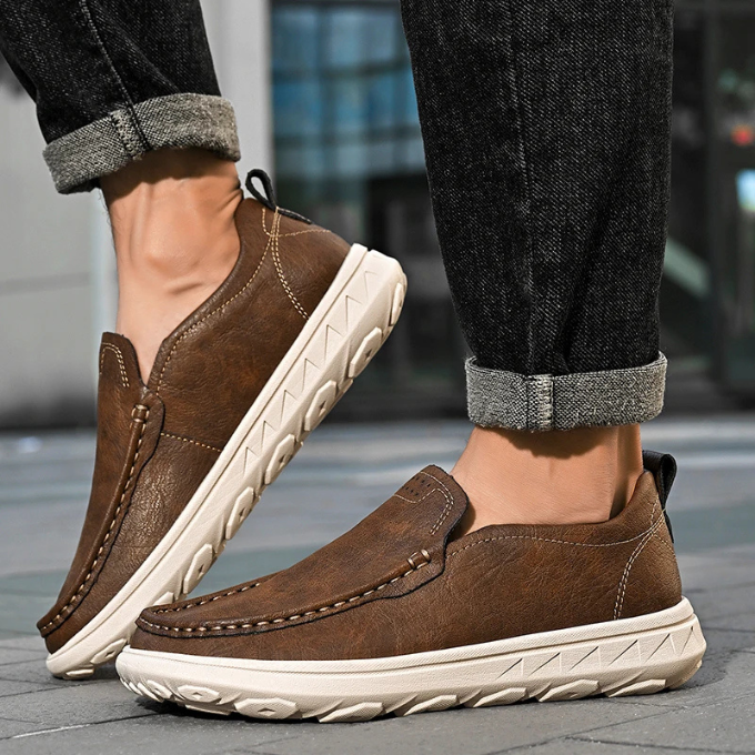Men’s Leather Loafers – Smart Slip-On Comfort