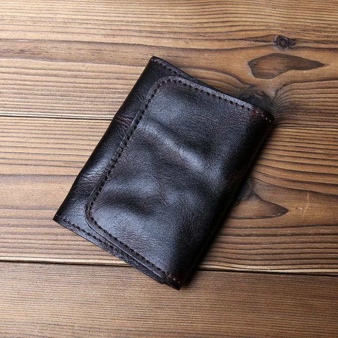 Men's Full-Grain Leather Wallet – Bison Ridge