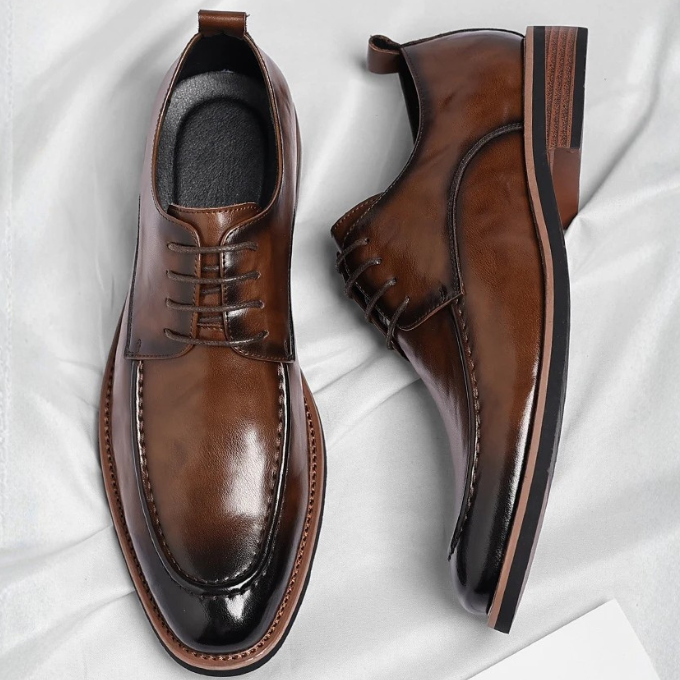 Men’s Oxford Dress Shoes – Polished Leather Style