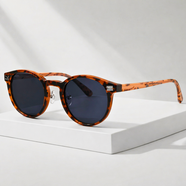 Men's UV400 Sunglasses – Lightweight Rounded Frame
