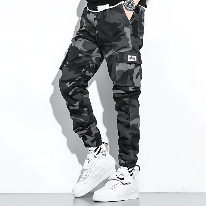 Men's Camo Cargo Pants – Relaxed Fit