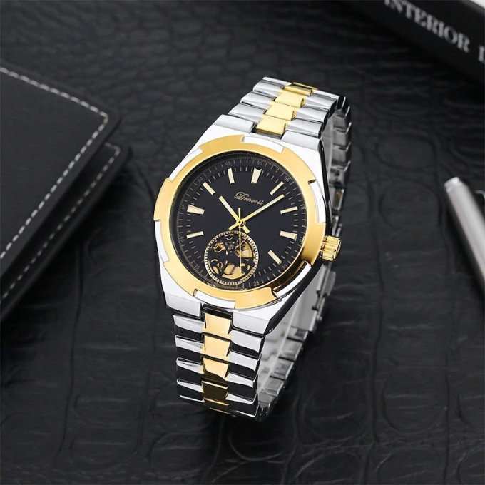 Men's Automatic Skeleton Watch – Monarch