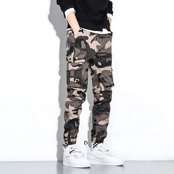 Men's Camo Cargo Pants – Relaxed Fit