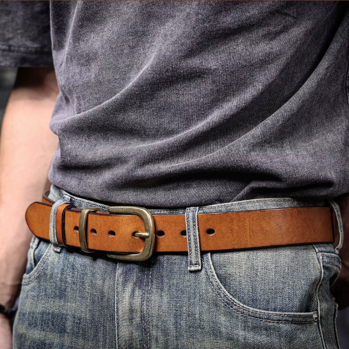 Men's Full-Grain Leather Belt – Harlan