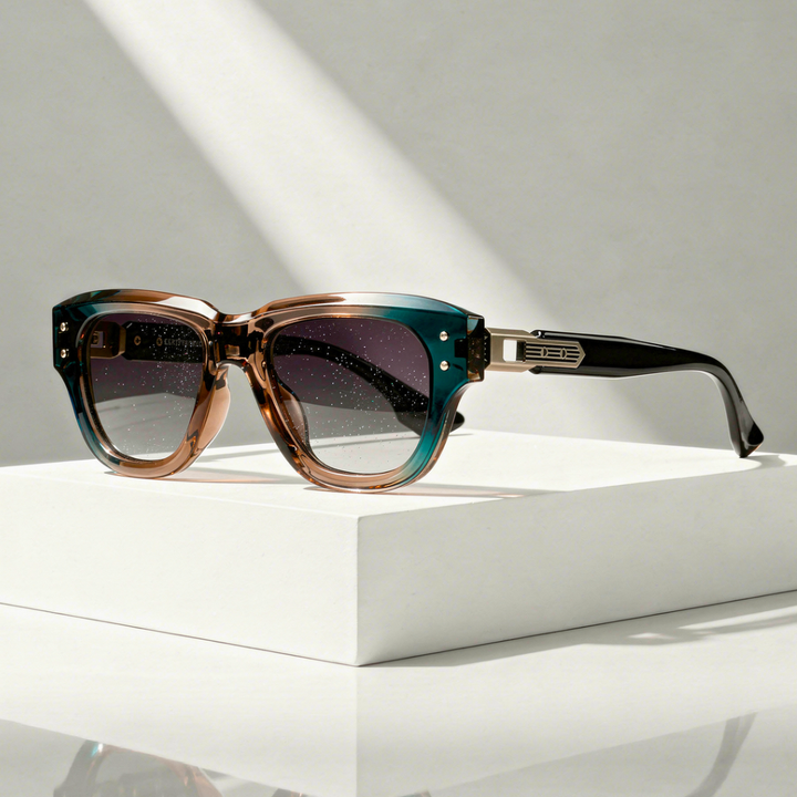 Men's Square Sunglasses with Polarised UV400