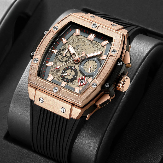 Men's Monarch Watch | Leather Strap & Quartz Movement